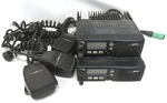 Macom Krd 103 133/19 Incomplete Lot * 2X Radios (working) + 3X Handsets Uhf. Fixed Price $39.04.