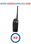 2 Motorola XPR6580 800MHZ Radio AAH55UCH9LB1AN & Antenna PMAF4003 Only. Fixed Price $198.00.
