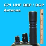 C71 Tuned Stubby Antenna Uhf Low Vswr For Motorola Mototrbo DGP8050-ELITE Radio. Fixed Price $38.49.