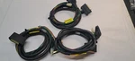 Lot Of 3 Ge M/a Com Harris Orion Control Head Option Cable 19B802554P7. Fixed Price $33.99.