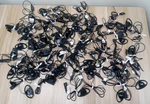 (lot Of 40) Motorola (HKLN4599B) D-style Earpiece *cracks On The Body*. Fixed Price $329.35.