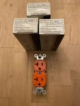 Leviton 5362-IG Isolated Ground Duplex Receptacle 20 Amp 125V Orange Lot Of. Fixed Price $17.00.