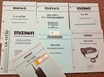 Assorted Maxon Vintage 2 Way Radio Instruction-service Manuals, 1 Per Sale. Fixed Price $12.00.