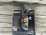 Uniden MHS75 Submersible Handheld Two-way Vhf Marine Radio New Box. Fixed Price $65.00.