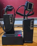As-is/vtg/motorola Handie-com MH70 Two-radio Lot/vhf Fm 2WAY "alabama Power Co.". Fixed Price $50.00.