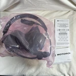 Motorola PMLN6853A Heavy Duty Noise Cancel Headset Black Boom Double Ear-cup. Fixed Price $110.00.