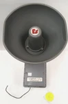 Federal Signal AM302 Audio Master Public Address Speaker Wall Mount 25/70 Vdc. Fixed Price $500.00.