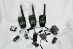 Lot Of 3 Motorola MD200TPR Two-way Mile Radios Mint W4CB. Fixed Price $57.00.