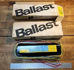 (2) New Magnetek Universal Ballasts 446LSLHTCP 120V F40 T12 Usa. Fixed Price $29.99.