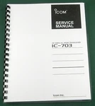 Icom IC-703 Service Manual: W/11"X17" Schematics & Full Color. Fixed Price $31.70.