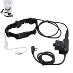 Tactical Throat Mic Z003 Air Tube Headset With U94 Ptt For Baofeng Radio UV-5R. Fixed Price $33.89.