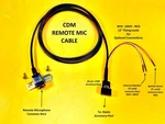 Remote Cable Motorola CDM750 CDM1250 CDM1550 CM200D CM300D Microphone. Fixed Price $26.99.
