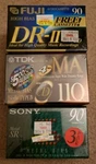 Lot 12 Tdk Ma 110, Sony Metal SR90, Fuji DR-2 Bias Iec Digital Cassette. Fixed Price $169.99.