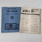 Aerotron 7AT100B Two-way Vhf-fm Mobile Radio Instruction Manual. Fixed Price $10.00.