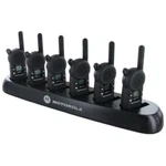 Motorola CLS1410 Uhf Radios Walkie Talkies With 6 Multi Charger And- Belt Clips. Fixed Price $359.99.