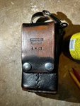 Motorola Radio Holster, Genuine Leather 1580596V06 HLN9689 03. Fixed Price $18.00.