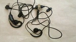 Set Of Motorola Earpiece, Black, 48 In. L, Swivel Loop HKLN4424A. Fixed Price $23.99.