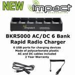 Impact 6 Bank Ac/dc Radio Charger Vertex Motorola See Below IMPA-907. Fixed Price $485.00.