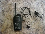 Retevis RT21 Uhf Two-way Portable Radio W/ Audio Accessory Frs (LOT#RL411). Fixed Price $14.99.