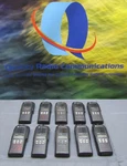 Lot Of Ten Motorola HT1250 403-470 Mhz Uhf Two Way Radios AAH25RDF9AA5AN. Fixed Price $299.99.