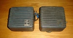 Lot Of 2 Vintage General Electric Mastr Speaker 4EZ16A With Mounting Bracket. Fixed Price $49.99.