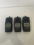 Lot Of 3 Harris P5500 EX55-PBU8B 806-870MHZ Two Way Radio. Fixed Price $109.00.