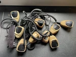 Lot Of 9 - Motorola HMN1052A Handheld Microphone + Spectra. Fixed Price $59.99.