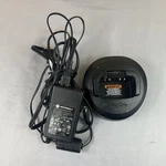 Motorola Mag One PMLN5041A Charger Base & Adapter Only Tested. Fixed Price $11.99.