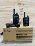 Three Brand New Icom IP501H Portable Lte Radio With Sim Card Installed. Fixed Price $400.00.