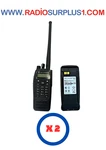 2 Motorola XPR6580 800MHZ Radio AAH55UCH9LB1AN, Antenna & Battery Only. Fixed Price $308.00.