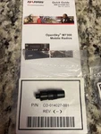 Harris Macom Mobile Radio Can Port Terminator Straight CD-014027-001 M7300 5300. Fixed Price $12.99.