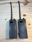 Pair Gray Ge 3 5980A 40 Channel Citizen Band Walkie Talkies Transceiver Radios. Fixed Price $31.99.
