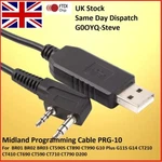 Midland Programming Cable BR01 CT590 G10 G11 CT210 CT410 CT690 D200 PRG-10. Fixed Price $23.08.