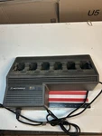 Motorola NTN4668A Slots Bay Portable Radio Battery Gang Charger Ac Powered. Fixed Price $40.00.