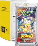 Magnetic Booster Pack Holder 5 One-touch Uv & Acid-free Clear Display Cas. Fixed Price $27.72.