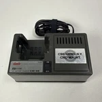 Icom CM-35 Ac Battery Charger Power Tested Cbs News Sticker Read See Desc. Fixed Price $79.99.
