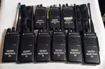 Lot Of 9 Motorola Xpr 3300 Uhf Digital Two-way Radio Walkie Talkie No Batteries. Fixed Price $629.87.