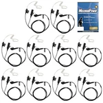 Maximalpower Headset Earpiece Ptt Mic Vertex Radio W/ Reinforced Wiring 10PK. Fixed Price $150.00.