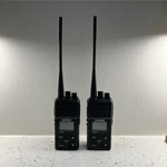 Samcom FPCN30A Uhf Analog Handheld Two-way Radios 20CH 4W/2W Black X2. Fixed Price $42.00.