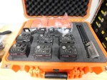 6 Pack Bendix King Bk DPHX5102X Wildland Fire Radio Kit P25 Vhf Digital Portable. Fixed Price $2400.00.