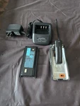 Kenwood TK-3400-K2 Two Way Radio 450-520MHZ W/battery Antenna Charger, Clip WH2. Fixed Price $75.00.