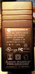 Motorola Model 25R75178C02 SPS-12-005A, 8V Power Adapter, Minitor. Fixed Price $9.90.