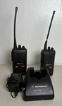 Motorola Radius SP50 Radios P94YQS20A2AA W/ 1 Charger Untested Read ! *. Fixed Price $25.00.