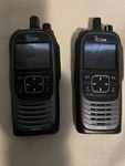 Lot Of Icom IC-F4400DS Analog & Digital Uhf 450-512 Mhz With Gps, No Battery. Fixed Price $225.00.