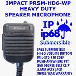 Speaker Mic PRSM-HD6-WP-BK1 LAA-0209 Dph Radio. Fixed Price $85.00.