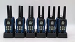 Lot Of 12 Uniden GMR5095-2CKHS Walkie Talkie With Chargers & X1 Power Adapter. Fixed Price $275.00.