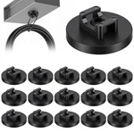 15 Pcs Magnetic Zip Tie Mount Base Black Cable Clips Wire Holder Mul.... Fixed Price $22.86.