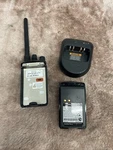 Untested, Bearcom BPR20 AAH84KBC4AA1AN And Charging Base (no Power Adapter). Fixed Price $79.00.