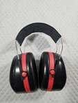 Peltor (3M) Earmuff H10B Twin Cup With Backband Black & Red Color Used Condition. Fixed Price $19.90.