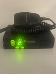 Motorola CM200 Uhf 438-470 Mhz 40 Watt Radio AAM50RPC9AA1AN With Mic And Power. Fixed Price $109.99.
